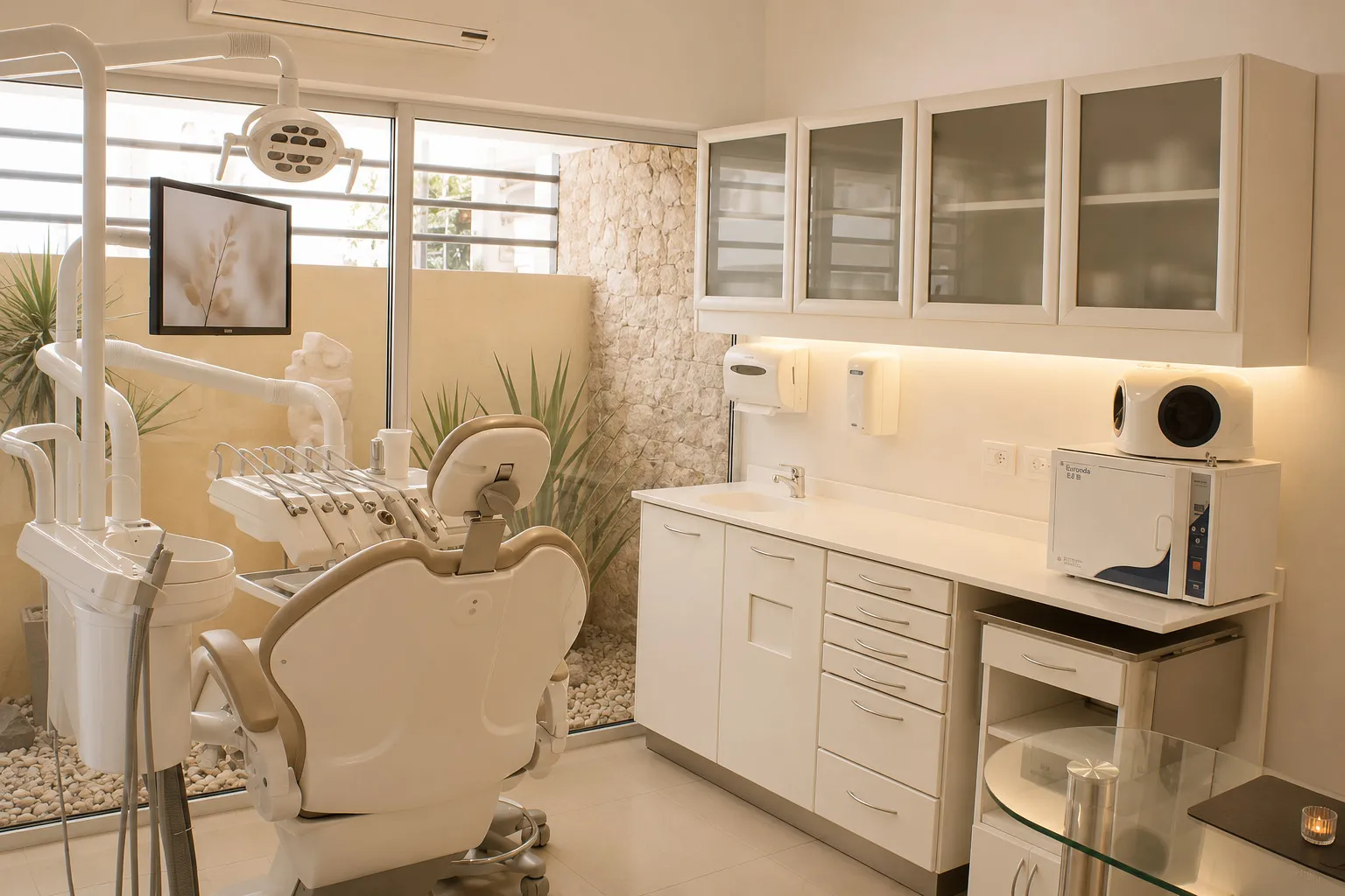 Sala de atención del consultorio